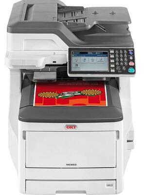 OKI MC853dnw A3 Colour Multifunction Laser Printer